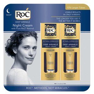 2 PACK  Roc Retinol Correxion Deep Wrinkle Night